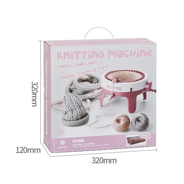 SENTRO 40 Needles Knitting Machine With Row Counter And Plain/Tube